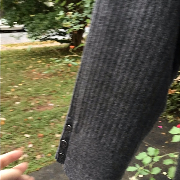 NWT Talbots Gorgeous Gray Long Cardigan Sweater - Picture 6 of 8